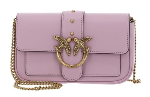 PINKO Love One Pocket C Light Pink + Antique Gold