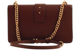 PINKO Love One Classic ST. CL. M Burgundy Wine - Antique Gold PINKO Love One Classic ST. CL. M Burgundy Wine - Antique Gold