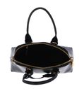 PINKO Bowling Bag Vitello Mor M Black - Antique Gold PINKO Bowling Bag Vitello Mor M Black - Antique Gold