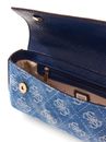 GUESS Dovie Flap Shoulder Bag Denim Logo