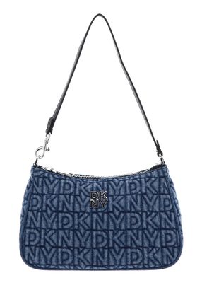 DKNY Jenny Top Zip Shoulder Bag Denim