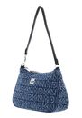 DKNY Jenny Top Zip Shoulder Bag Denim
