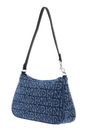 DKNY Jenny Top Zip Shoulder Bag Denim