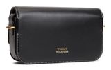 TOMMY HILFIGER TH Script Flap Crossover Bag Black