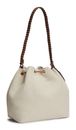 TOMMY HILFIGER TH Elevated Summer Bucket Bag Canvas Canvas / Cognac