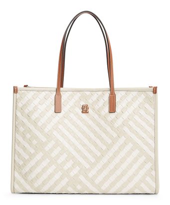 TOMMY HILFIGER TH City Tote Bag Neutral Mix