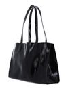 Ted Baker Welona Croc Effect Elongated Icon Bag Black