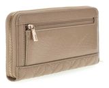GUESS Cheryl SLG Zip Around Wallet L Dark Taupe GUESS Cheryl SLG Zip Around Wallet L Dark Taupe