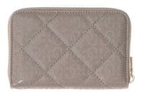 GUESS Libby SLG Zip Around Wallet M Dark Taupe