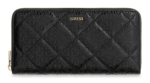 GUESS Libby SLG Zip Around Wallet L Black