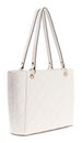GUESS Libby Noel Tote Cream White