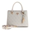 GUESS Noelle II Multi Compartment Satchel S Bone Logo
