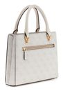 GUESS Noelle II Multi Compartment Satchel S Bone Logo