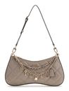 GUESS Libby Shoulder Bag Dark Taupe