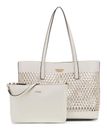 GUESS Letty 2 in 1 Tote Cream White GUESS Letty 2 in 1 Tote Cream White