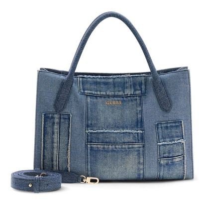 GUESS Jodi Tote Denim Multi