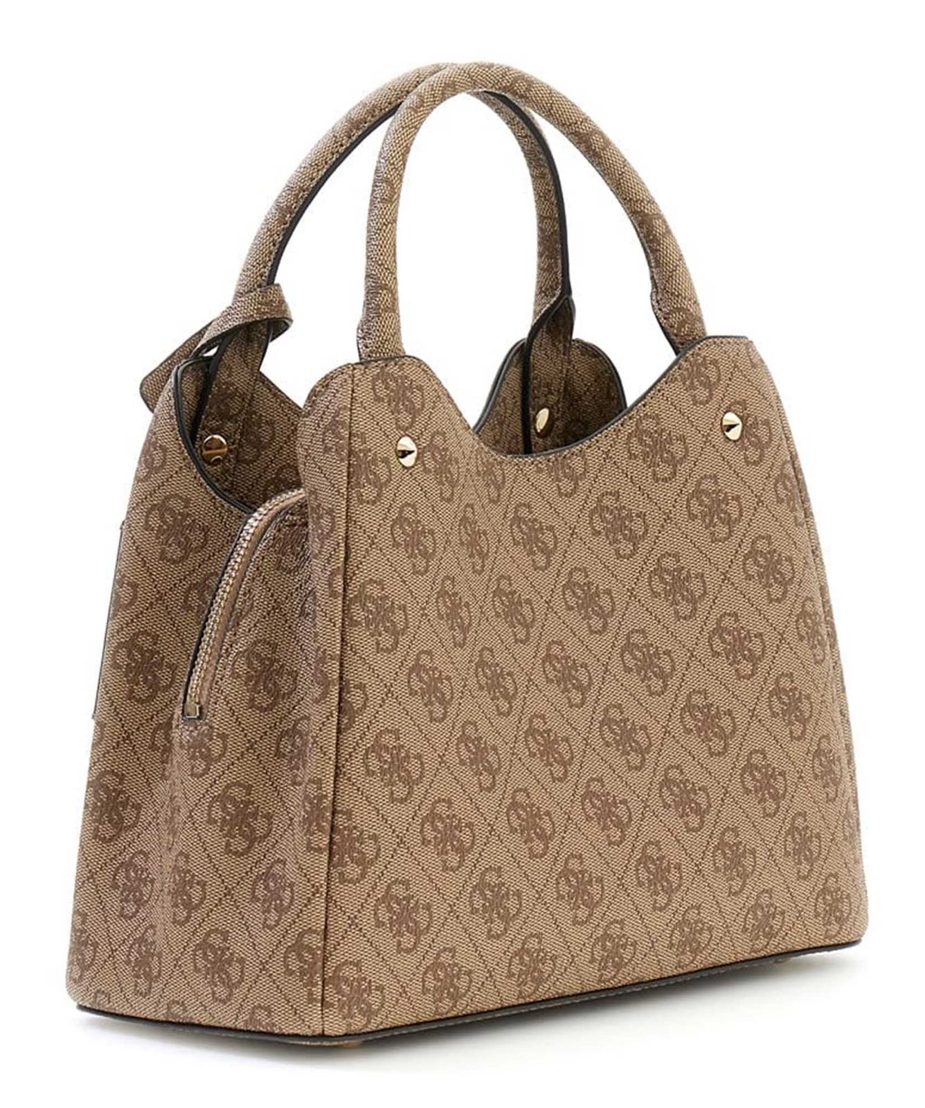 GUESS Meridian II Girlfriend Carryall S Latte Logo GUESS Meridian II Girlfriend Carryall S Latte Logo
