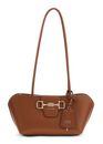 GUESS Janie Shoulder Satchel Bag Cognac GUESS Janie Shoulder Satchel Bag Cognac