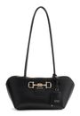 GUESS Janie Shoulder Satchel Bag Black GUESS Janie Shoulder Satchel Bag Black