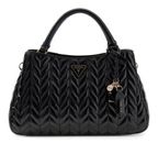 GUESS Cheryl Triple Compartment Satchel Black GUESS Cheryl Triple Compartment Satchel Black