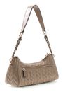 GUESS Cheryl Shoulder Bag Dark Taupe