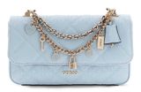 GUESS Libby Flap Crossbody Bag Aqua GUESS Libby Flap Crossbody Bag Aqua