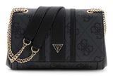 GUESS Noelle II Convertible Xbody Flap Bag Coal Logo GUESS Noelle II Convertible Xbody Flap Bag Coal Logo
