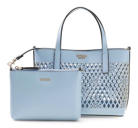 GUESS Letty 2 In 1 Mini Tote Aqua GUESS Letty 2 In 1 Mini Tote Aqua