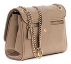 GUESS Anise Convertible Xbody Flap Dark Taupe Logo