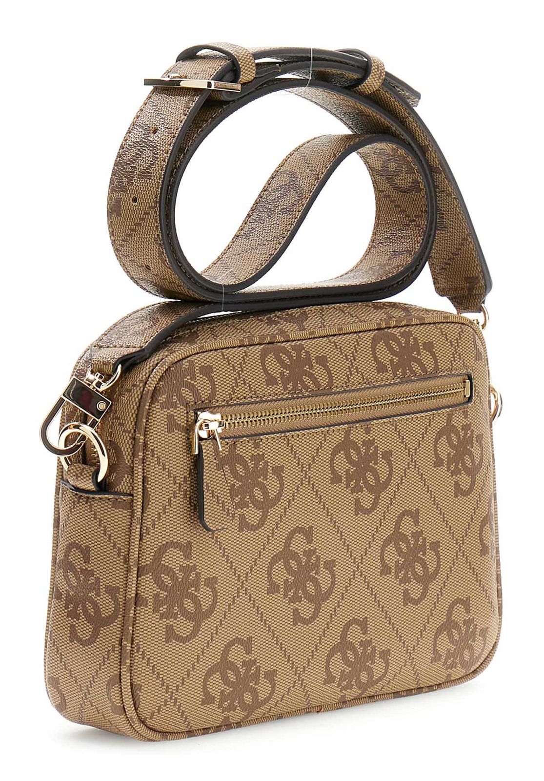 GUESS Meridian II Camera Bag Latte Logo GUESS Meridian II Camera Bag Latte Logo