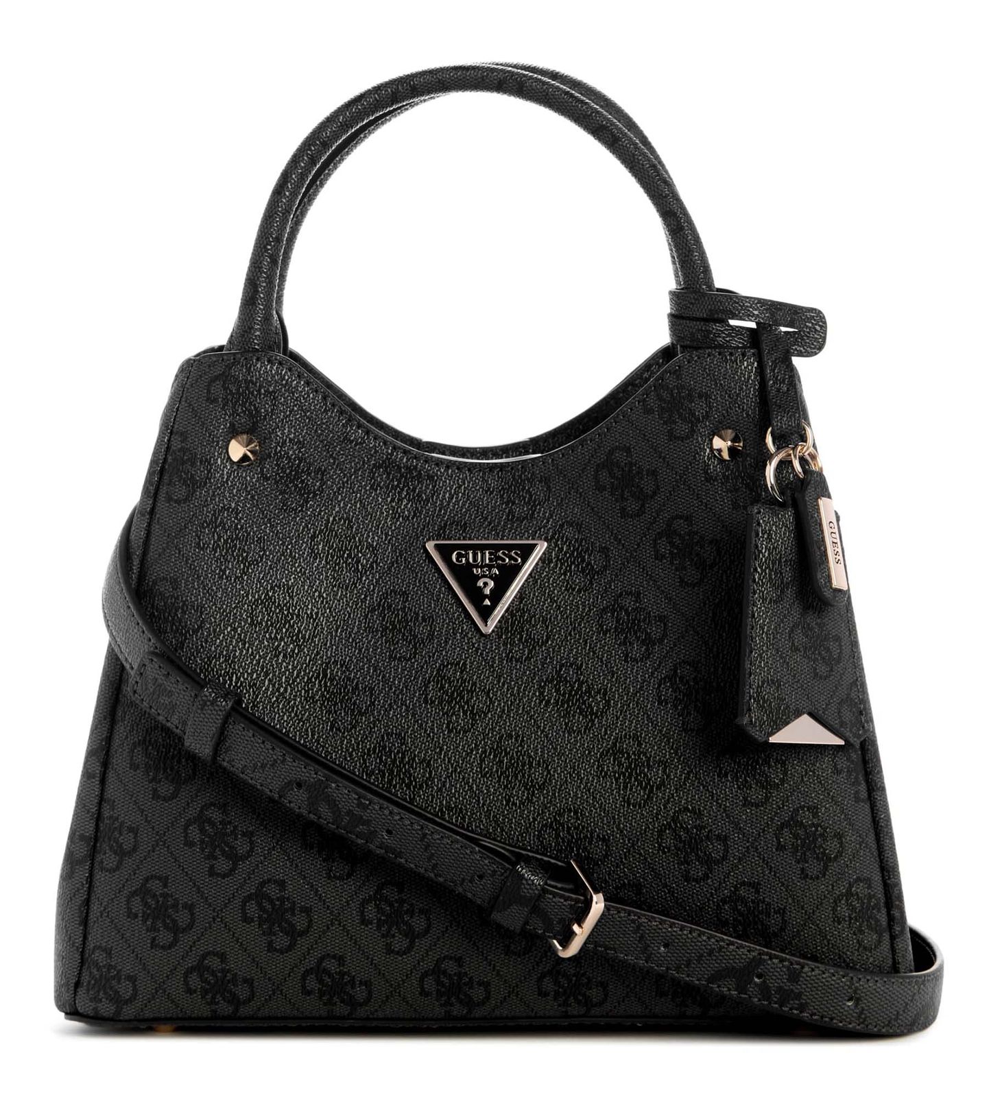 GUESS Meridian II Girlfriend Carryall S Coal Logo GUESS Meridian II Girlfriend Carryall S Coal Logo