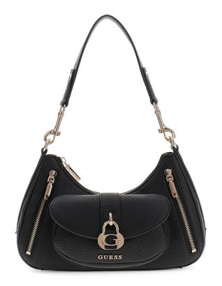 GUESS Jessa Shoulder Bag Black GUESS Jessa Shoulder Bag Black