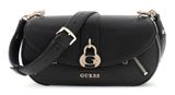 GUESS Jessa Flap Crossbody Bag Black GUESS Jessa Flap Crossbody Bag Black