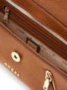 GUESS Jessa Flap Crossbody Bag Caramel GUESS Jessa Flap Crossbody Bag Caramel