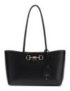 GUESS Janie Logo Girlfriend Carryall Black