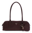 GUESS Isobel Small Shoulder Satchel Espresso