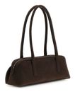 GUESS Isobel Small Shoulder Satchel Espresso