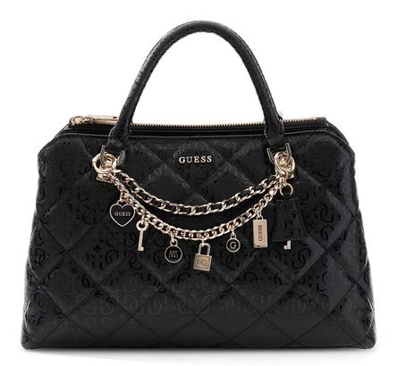 GUESS Libby Two Compartment Tote Black