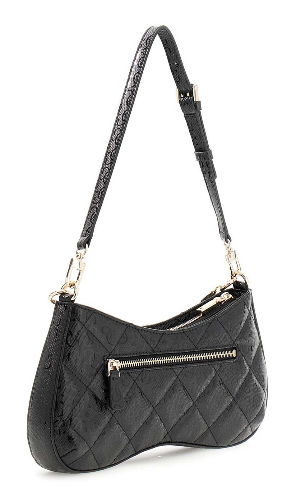 GUESS Libby Shoulder Bag Black GUESS Libby Shoulder Bag Black