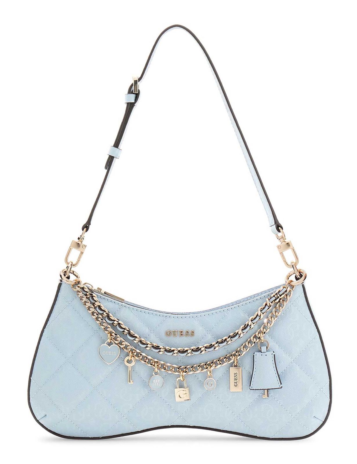 GUESS Libby Shoulder Bag Aqua