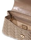 GUESS Cheryl Convertible Xbody Flap Dark Taupe
