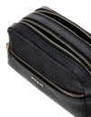 GUESS Double Zip Organizer Coal Logo