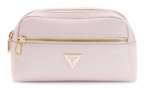 GUESS Double Zip Organizer Lilac