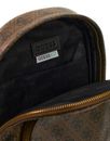 GUESS Milano Sling Bag Coffee