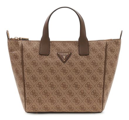 GUESS Follie Small Tote Bag Latte Logo