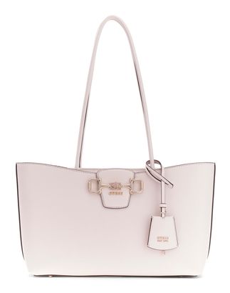GUESS Janie Logo Girlfriend Carryall Stone