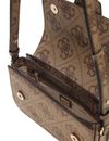 GUESS Janie Logo Convertible Xbody Flap Latte Logo