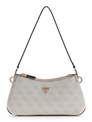 GUESS Noelle II Tri Compartment Shoulder Crossbody Bag Bone Logo