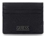 GUESS Boston Card Holder Dark Black