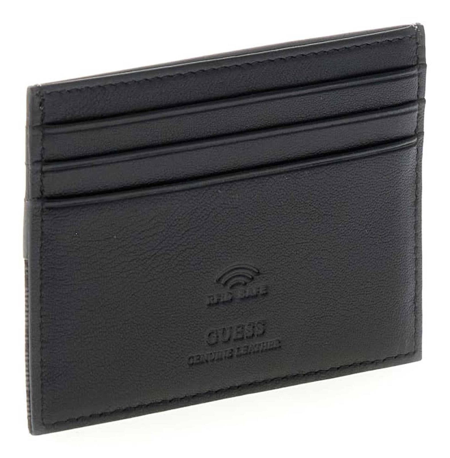 GUESS Milano Card Holder Black / Antracite GUESS Milano Card Holder Black / Antracite